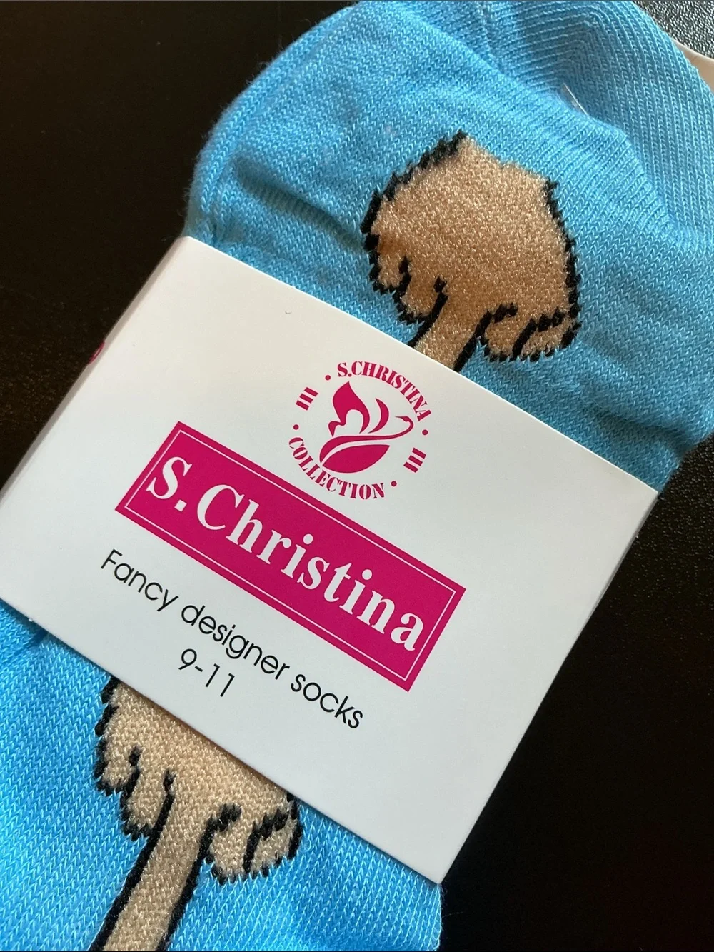 S. Christina Novelty Crew Socks 3 pack